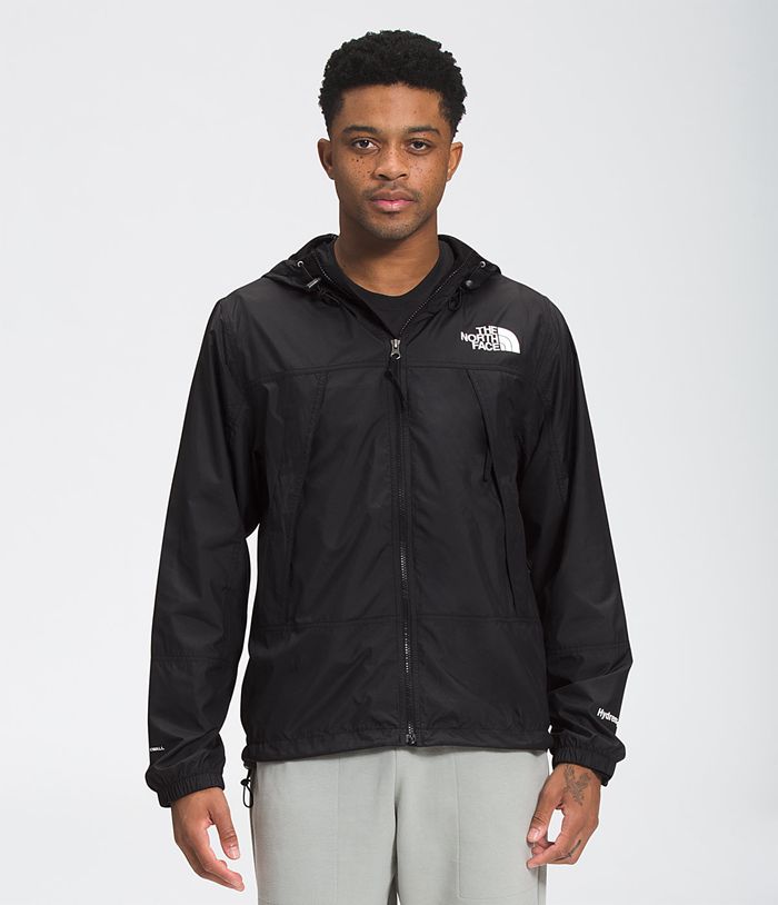 The North Face Windbreakers Hydrenaline™ Wind Jacket Black - Mens - Thailand GQUYP-3591